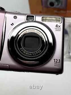 Canon PowerShot A1100 IS 12.1 MP Digital Camera RARE PINK MINT