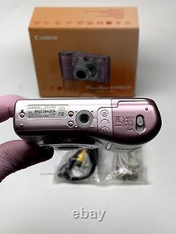 Canon PowerShot A1100 IS 12.1 MP Digital Camera RARE PINK MINT