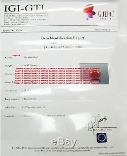 Certified Rare Natural Pink Rose Rosolite Tsavorite/Grossular Garnet 12.56ct