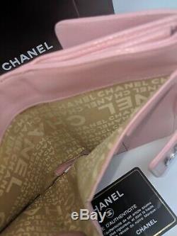 Chanel Pink Wallet Lucky Precious Symbols Embossed Quilted Lambskin Leather RARE