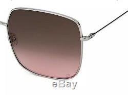 Christian Dior STELLAIRE 1 Palladium Brown Rose Pink Lens 010 86 Sunglasses Rare