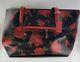 Coach Camo Rose Print Signature Taylor Tote Bag Unused With Cover Rare Find