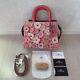 Coach Rogue 25 Tea Rose 2wey Hand Tote Bag Japan Limited Floral Pink Rare