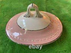 Cunningham and Pickett Norway Pink Rose Tea Pot Excellent Extremely Rare HTF