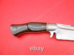 Custom Handmade Wootz Rare Nice Grip Hunter Knife Rose Wood Handle K247