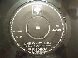 DANYEL GERARD butterfly/white rose RARE SINGLE 7 45 1971 INDIA INDIAN EX