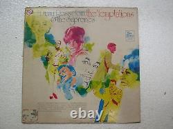 DIANA ROSE THE TEMPTATIONS THE SUPREMES RARE LP RECORD 1968 INDIA INDIAN ex