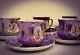 Dainan Porcelain? Rare? Vintage 6 Tea Cups 6 Saucers Purple Pink Roses