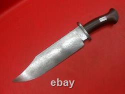 Damascus Steel Rare Custom Handmade Nice Grip Hunter Knife Rose Wood Handle