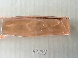 Depression Glass Kitchenware Rare Rose Spray Pink Knife