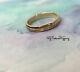 Excellent Rare Authentic Tiffany & Co. Notes Ring I Love You Pink Rose Gold 750