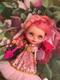 Exquisite! Rare Designer Cossette Blythe Doll Pink Sequin Maxi Gown Dress