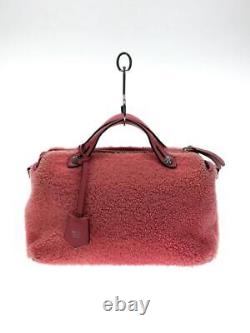 FENDI Bay The Way 2Way Bag Shoulder Bag 8BL124 mouton rose pink Rare 230807T