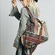 Free People India Rose Beaded Embroidered Patch Tote Bag Purse Rare