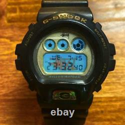 G-SHOCK × STUSSY limited Watch DW-6900 25th anniversary Memorial CASIO Used Rare