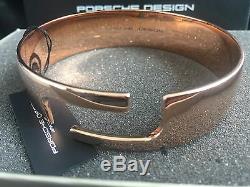 Genuine Porsche Women`s Bracelet Silver Rose Gold / Made in Germany Ultra Rare