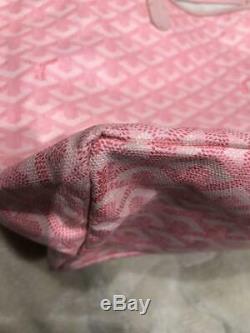 Goyard Saint Louis PM Hand Shoulder Bag Rose Pink Limited Color Rare With Pouch