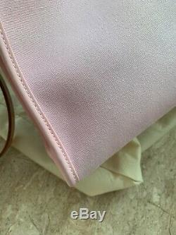 HERMES Herbag 31 Rose Sakura Tan Leather Rare Combo Excellent