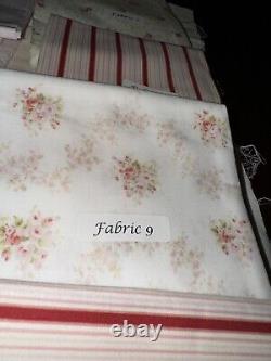 HTF RARE Mary Rose Quilt Gate Fabric Rose Romantic Floral Whimsy Lane Kit