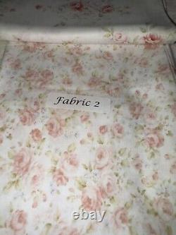 HTF RARE Mary Rose Quilt Gate Fabric Rose Romantic Floral Whimsy Lane Kit