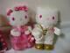 Hello Kitty & Daniel Wedding Rose Garden Plush Doll Sanrio 2003 Rare