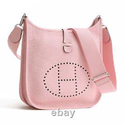 Hermes Evelyne 3 29 Shoulder Bag Purse Rose Sakura Women Japan Limited Auth Rare
