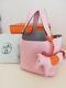 Hermes Picotin Pm Pink Cherry Color Rose Rare From Japan 7622