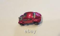 Hotwheels redline RARE Glowing Rose creamy Pink VW NM