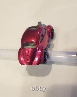 Hotwheels redline RARE Glowing Rose creamy Pink VW NM