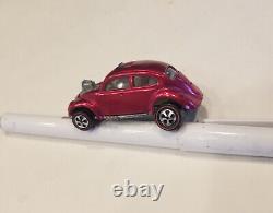 Hotwheels redline RARE Glowing Rose creamy Pink VW NM