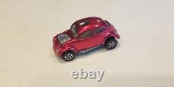 Hotwheels redline RARE Glowing Rose creamy Pink VW NM