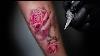 How To Tattoo Pink Rose Time Lapse