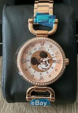 Invicta 27292 Women's Disney LIMITED EDITION Rose Gold Dial Watch EXTREMELY RARE