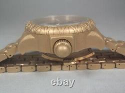 Invicta Bone Collector Rose Gold Tone Watch 19859 Read For Parts Rare