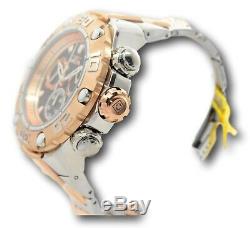 Invicta Excursion Men's 57mm Rose Gold Men's Swiss Chronograph Watch 31621 RARE