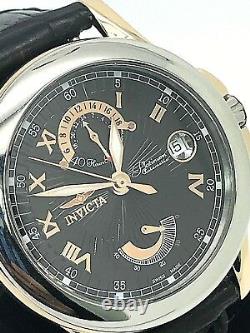Invicta Limited Edition Rare Platinum 18k Rose Gold Automatic Swiss Men's Watch