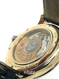 Invicta Limited Edition Rare Platinum 18k Rose Gold Automatic Swiss Men's Watch