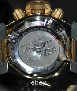 Invicta Men's Rare Subaqua Swiss Quartz Chronograph Black Dial Watch