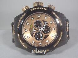 Invicta Reserve Bolt Zeus Black Rose Gold Men's Watch 12748 For Small Wrist RARE