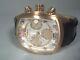 Invicta Women's Swiss Lupah Watch Rose Gold & Silver Dial With Diamonds 6828 Rare