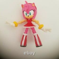 Jazwares Amy Rose Sonic the Hedgehog Action Figure 3 Inch Sega RARE Toys R Us