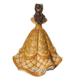 Jim Shore Disney BELLE DELUXE Beauty and Beast 15 Figurine 6009139 A Rare Rose