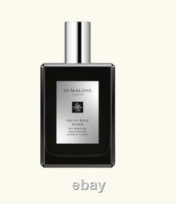 Jo Malone Velvet Rose & Oud Perfume Dry Body Oil 3.4oz NEW Authentic Rare