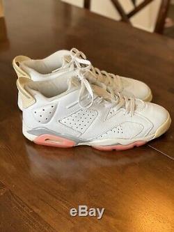 Jordan 6 Low Coral Rose Pink Rare Size 12With10.5M READ