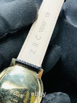 Jules Jurgensen Est. 1740 18k Yellow Gold Watch Vintage Rare
