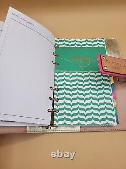 Kate Spade Tudor Debra Agenda Planner Pink RARE