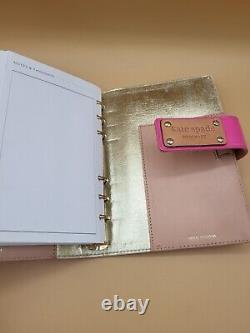 Kate Spade Tudor Debra Agenda Planner Pink RARE