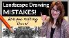 Landscape Drawing Tutorial Avoid These 20 Beginner Mistakes