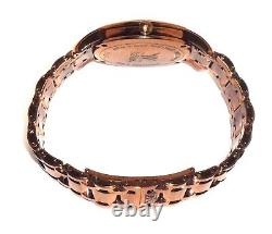 Le Vian $895 Dazzling Diamonds, Rose Gold/bronze Fancy Swiss Watch Zela 2 Rare