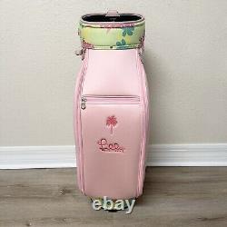 Lilly Pulitzer Pink Golf Bag Collab With Keri Bag RARE